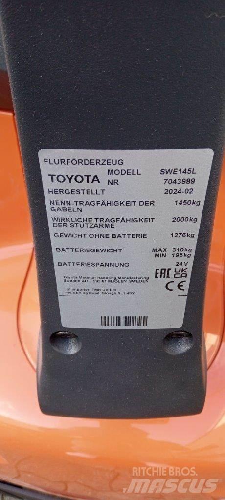 Toyota BT SWE145L Staplare-led
