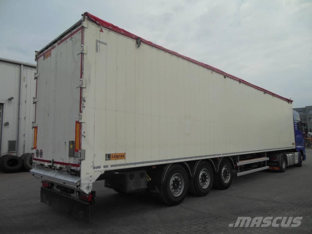 Legras SBS 2220, 95m3 Walking floor semitrailers