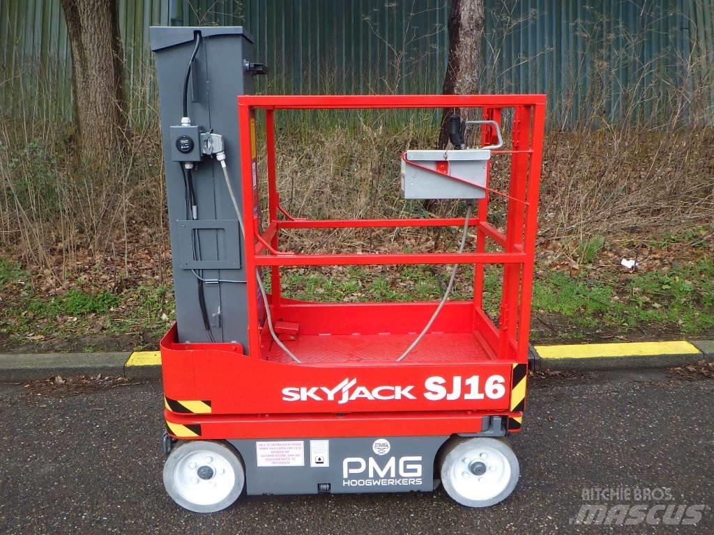 SkyJack SJ16 Personhissar och andra hissar