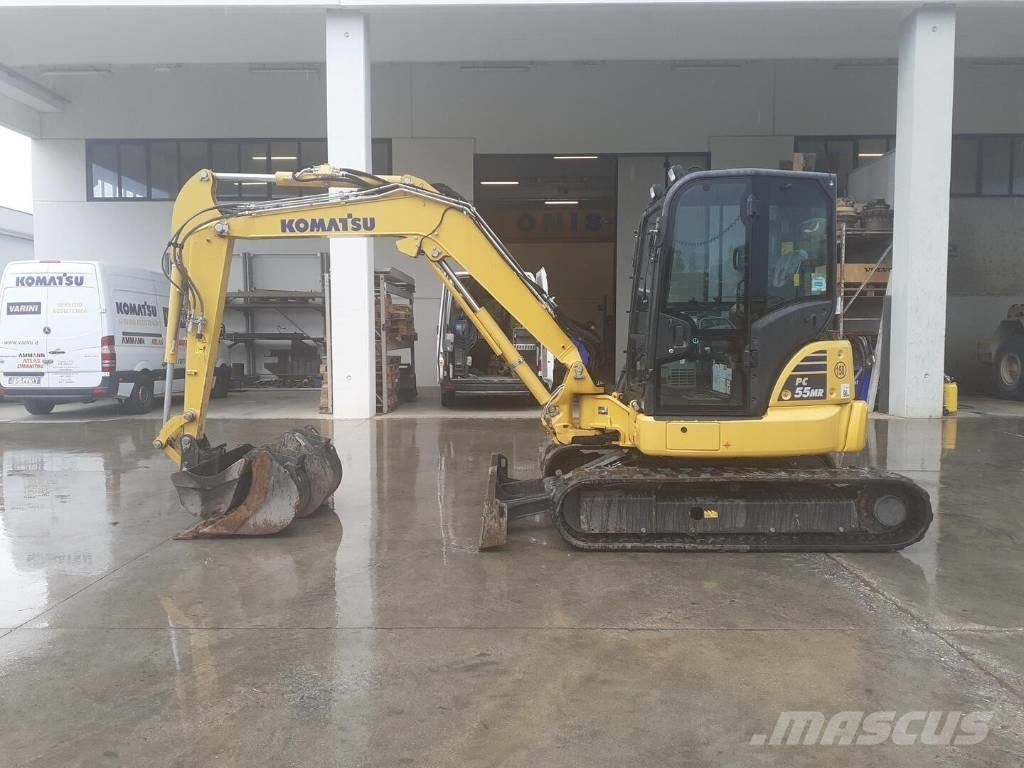 Komatsu PC 55 MR-5 Bandgrävare