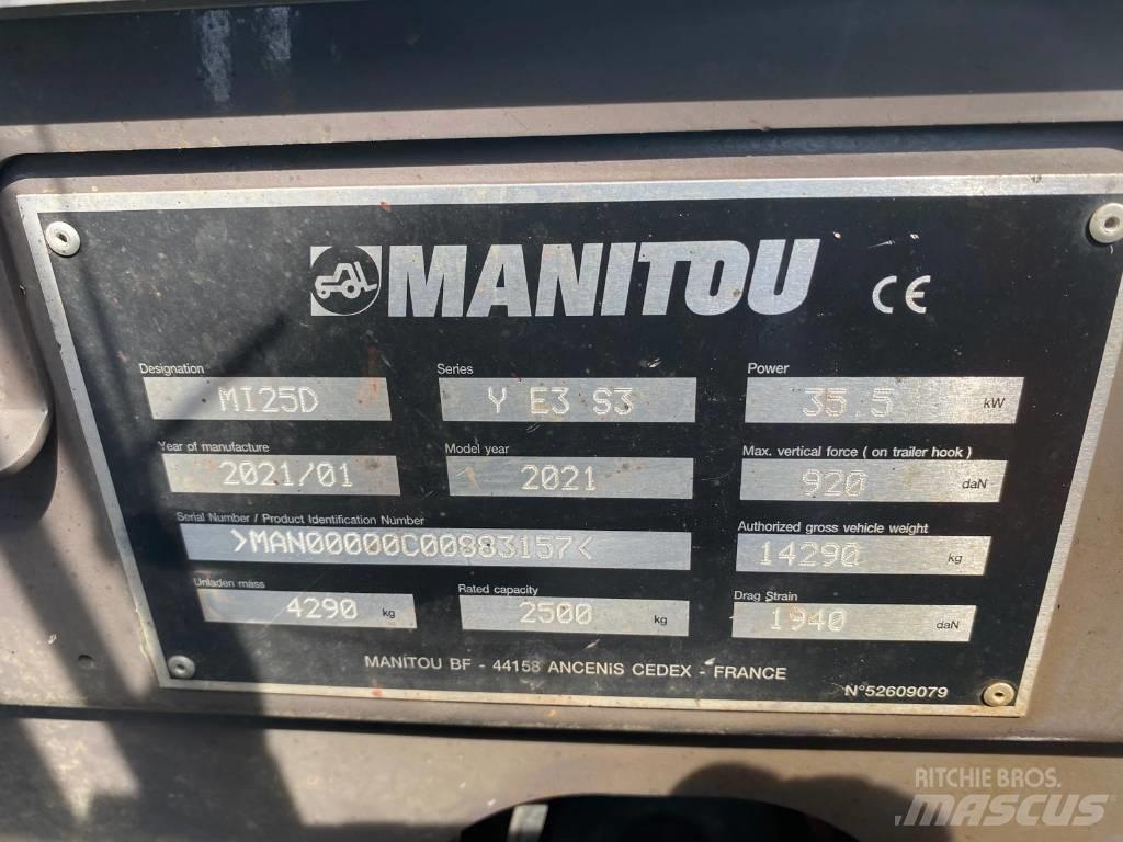 Manitou Mi25D Dieselmotviktstruckar