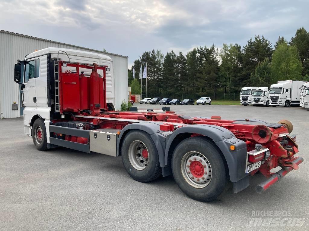 MAN TGX 26.500 6X2 Lastväxlare/Krokbilar