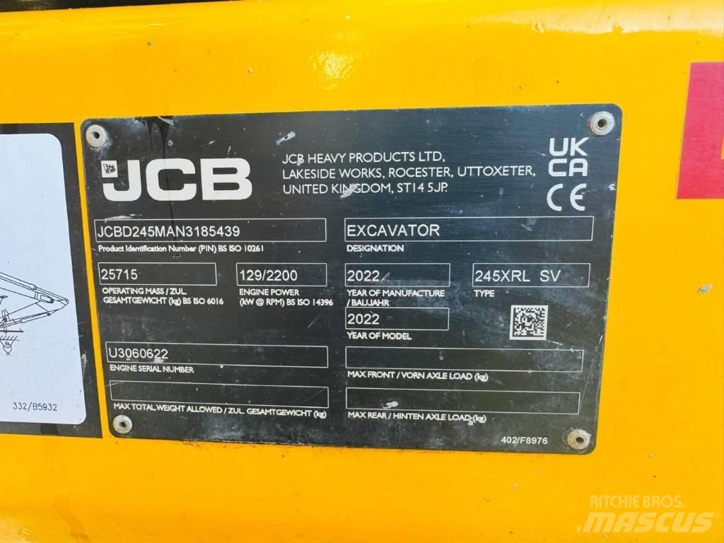 JCB 245 XR Bandgrävare
