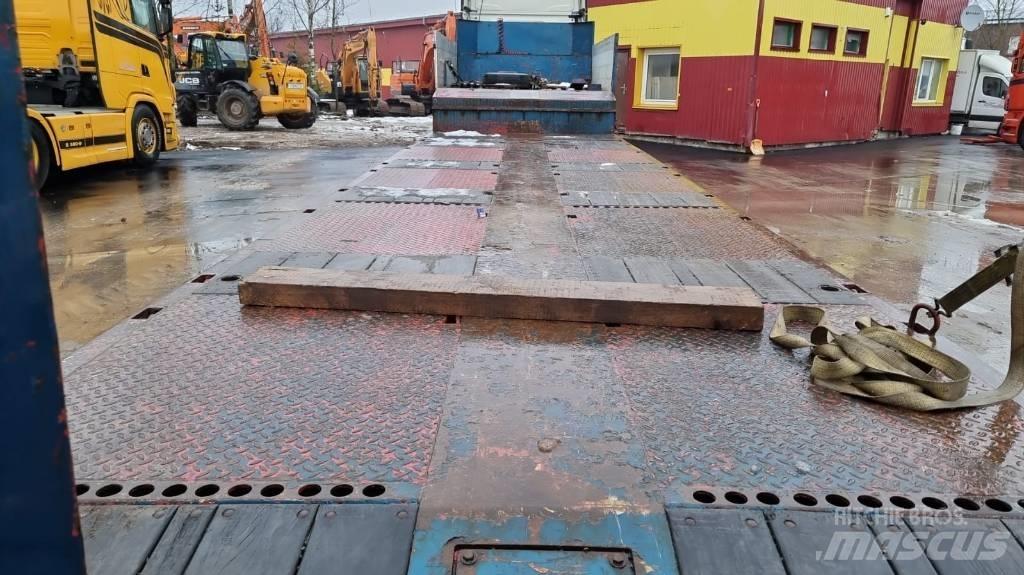 Bodex Trailer Låg lastande semi trailer