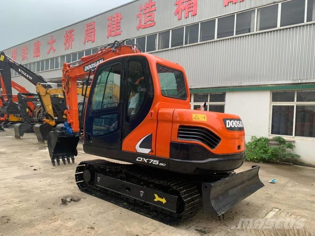 Doosan DX 75-9 C Midigrävmaskiner 7t - 12t