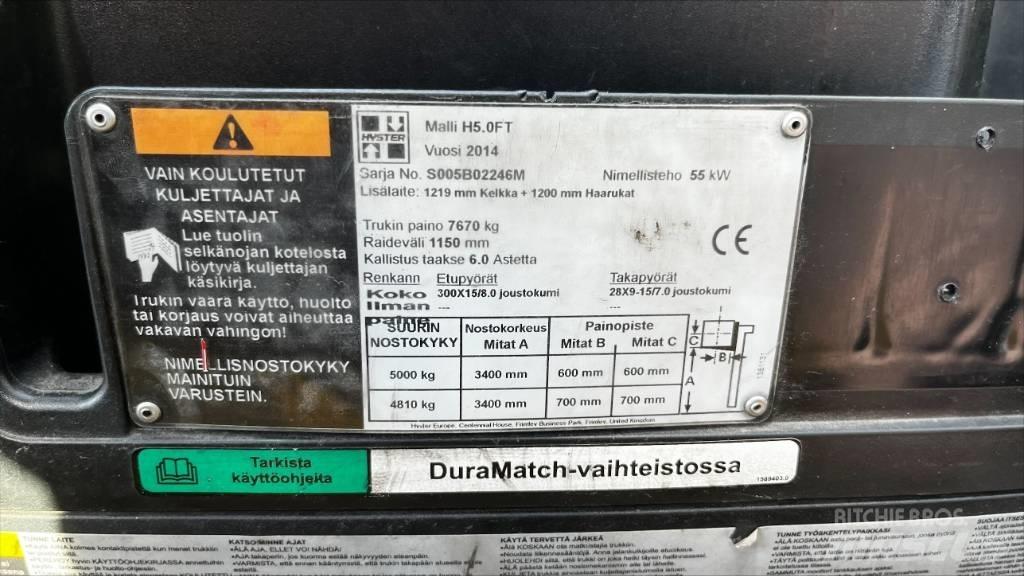 Hyster H 5.0 FT Dieselmotviktstruckar