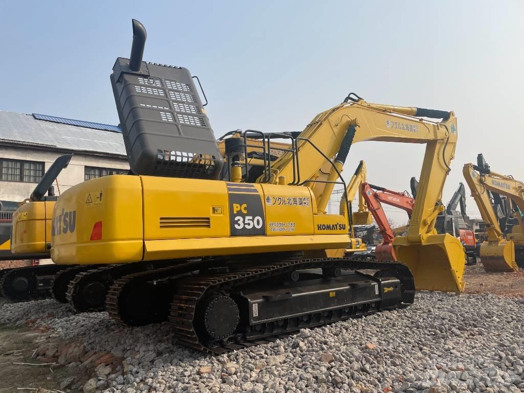 Komatsu PC350 Bandgrävare