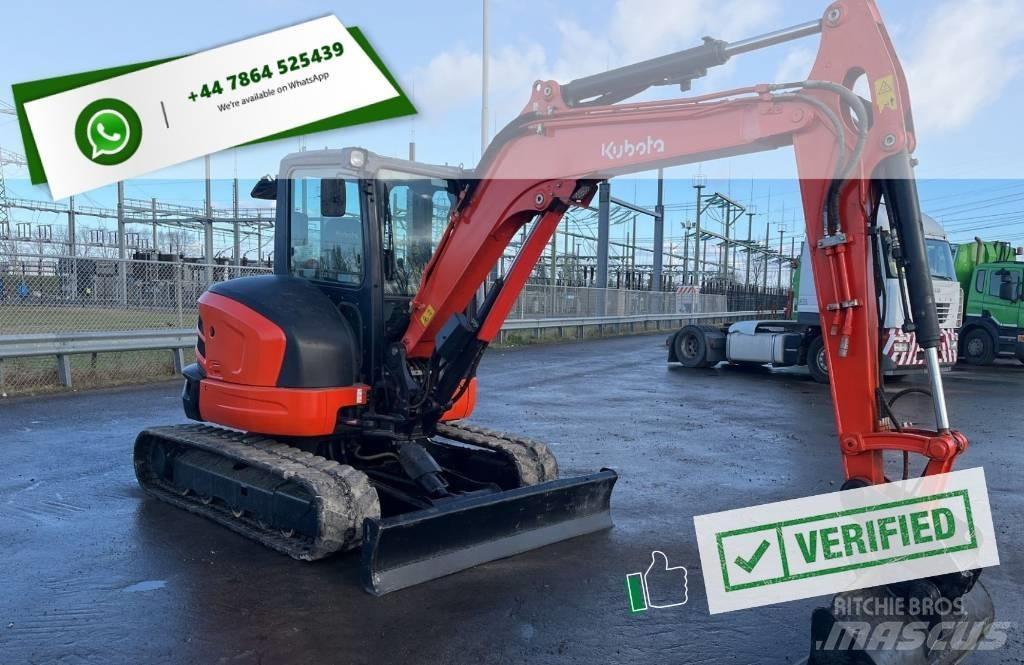 Kubota U 55-4 Minigrävare < 7t