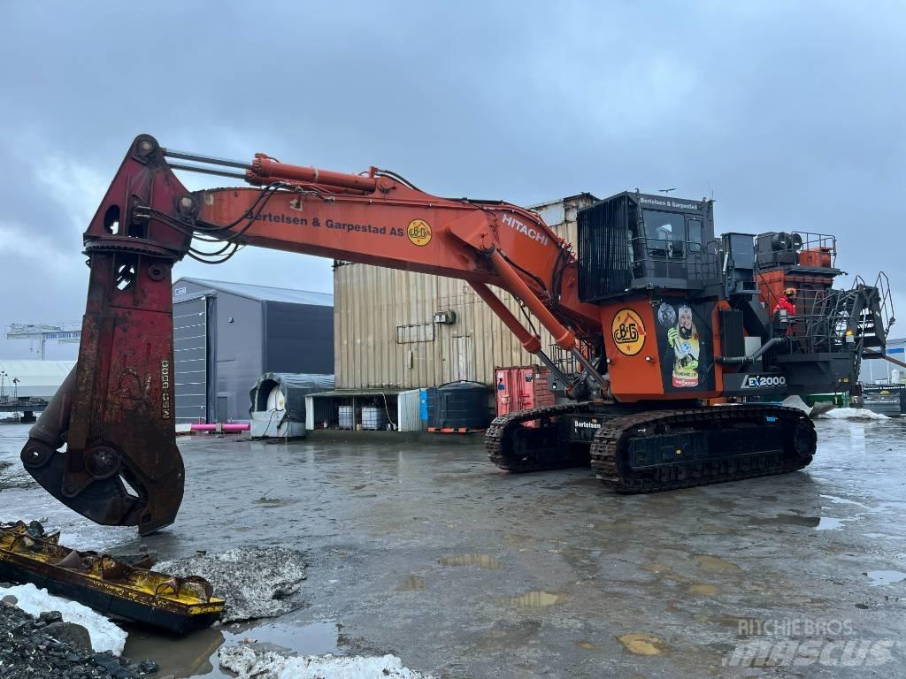 Hitachi EX2000-7BBH Rivningsgrävare