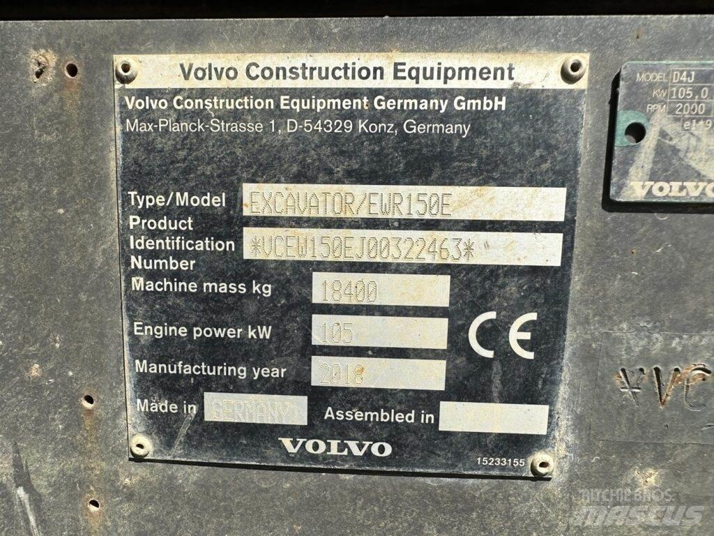 Volvo EWR150E Hjulgrävare