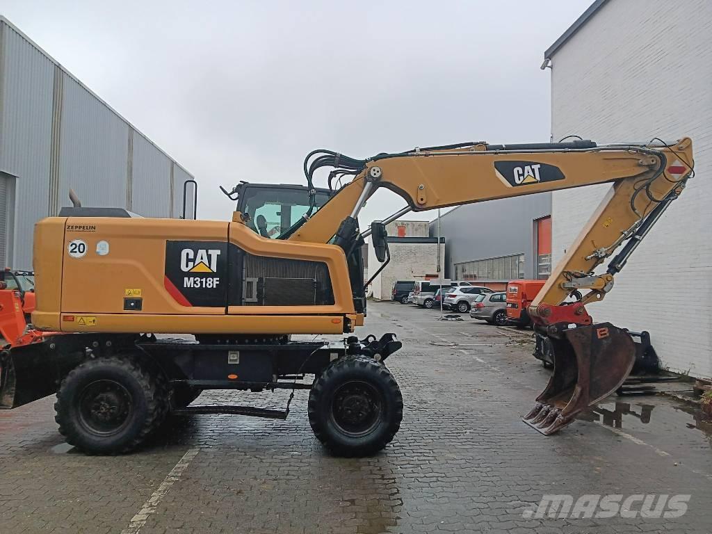 CAT M 318 F Hjulgrävare