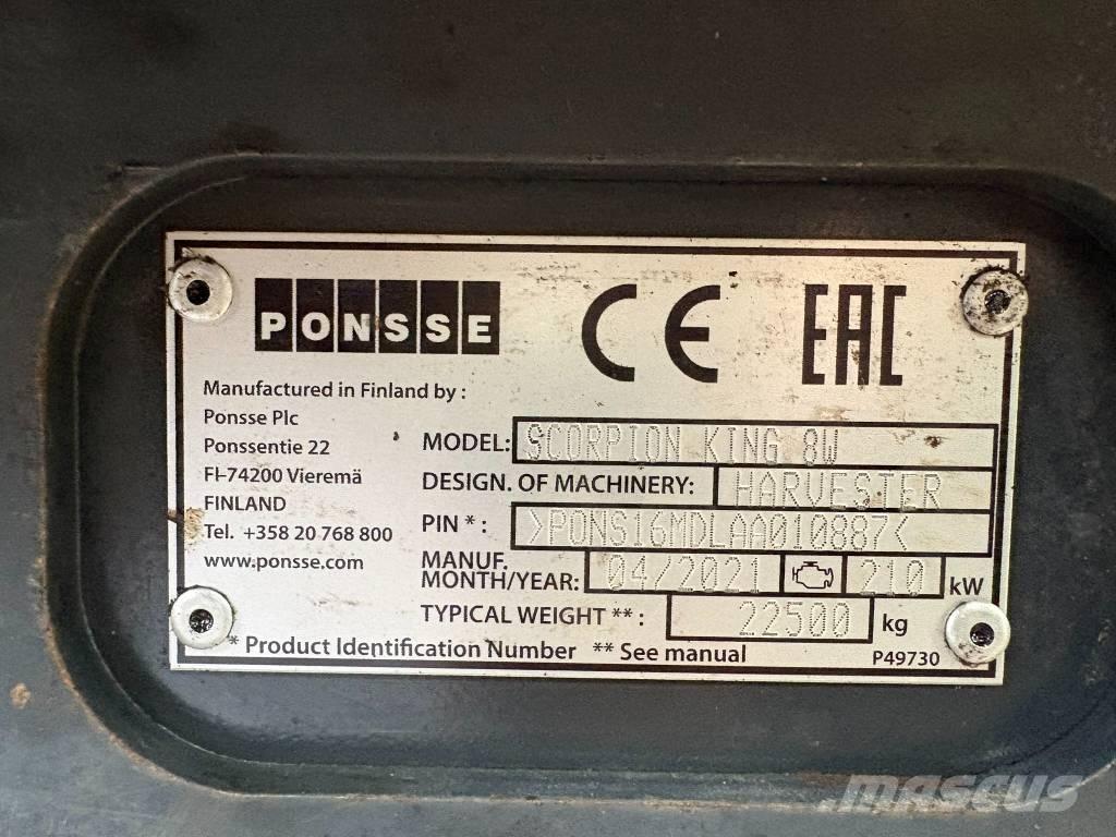 Ponsse Scorpion King Skördare