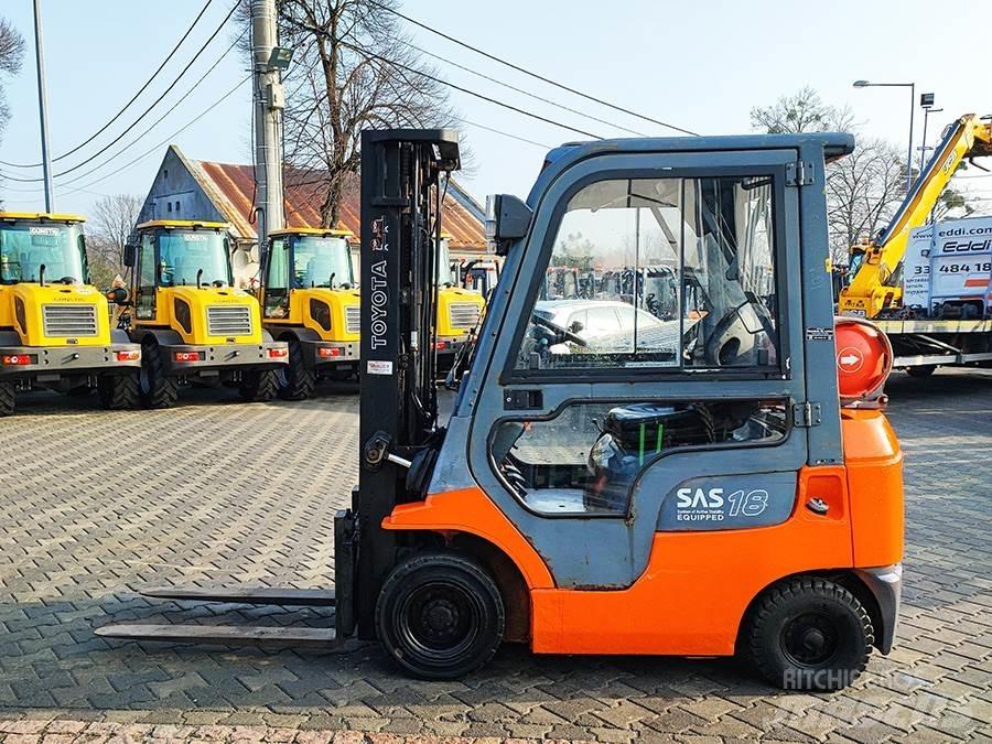 Toyota 42-7FGF18 Gasolmotviktstruckar