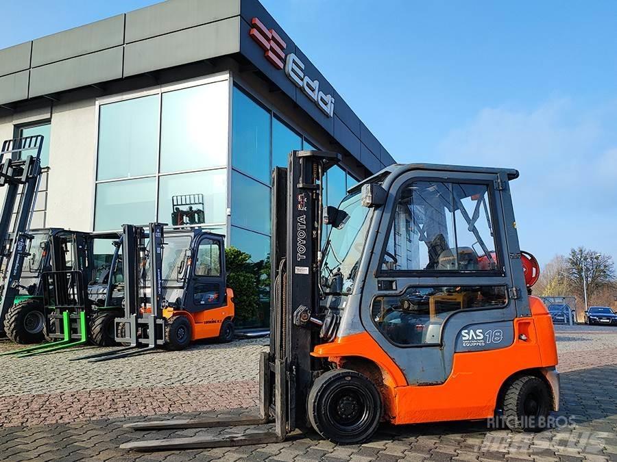 Toyota 42-7FGF18 Gasolmotviktstruckar