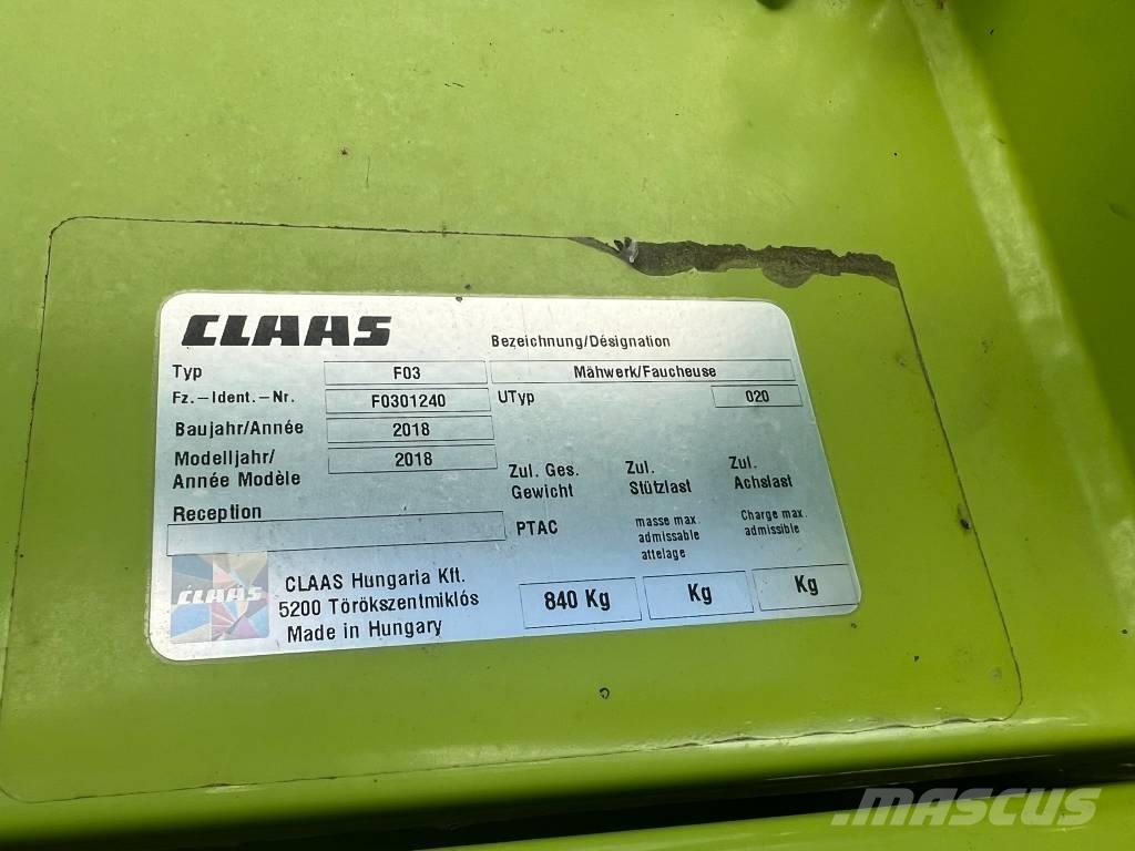 CLAAS Corto 310 FN Slåttermaskiner