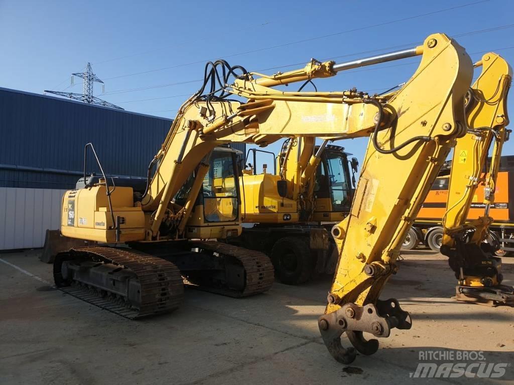 Komatsu PC160LC-7 Bandgrävare