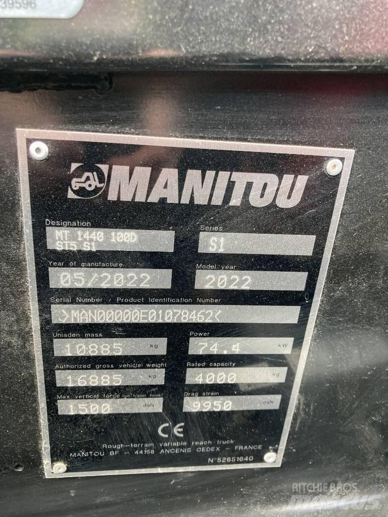 Manitou MT 1440 Teleskoplastare