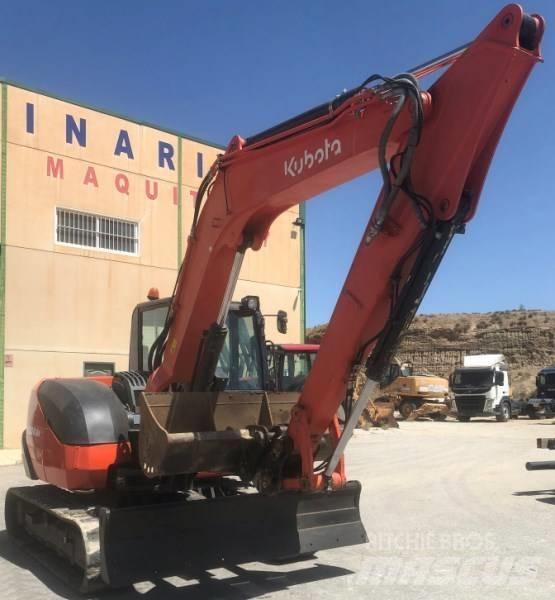 Kubota KX 080-4 Midigrävmaskiner 7t - 12t