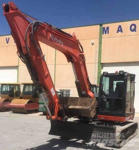 Kubota KX 080-4 Midigrävmaskiner 7t - 12t