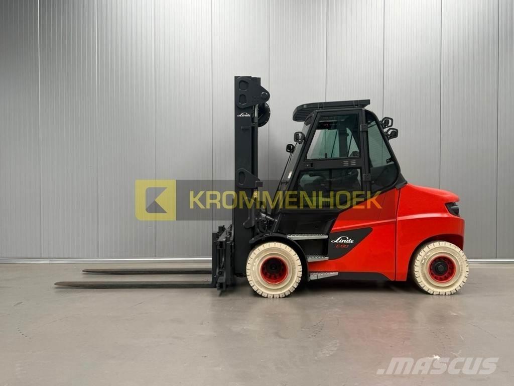 Linde E 80-900 Elmotviktstruckar