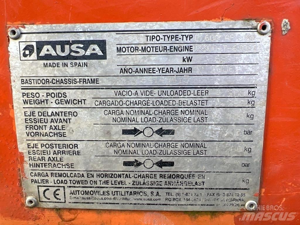 Ausa D600 AP Minidumprar