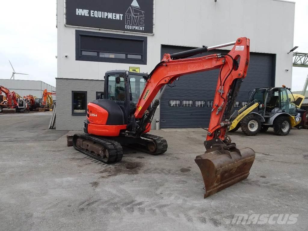 Kubota U55-4 Minigrävare < 7t