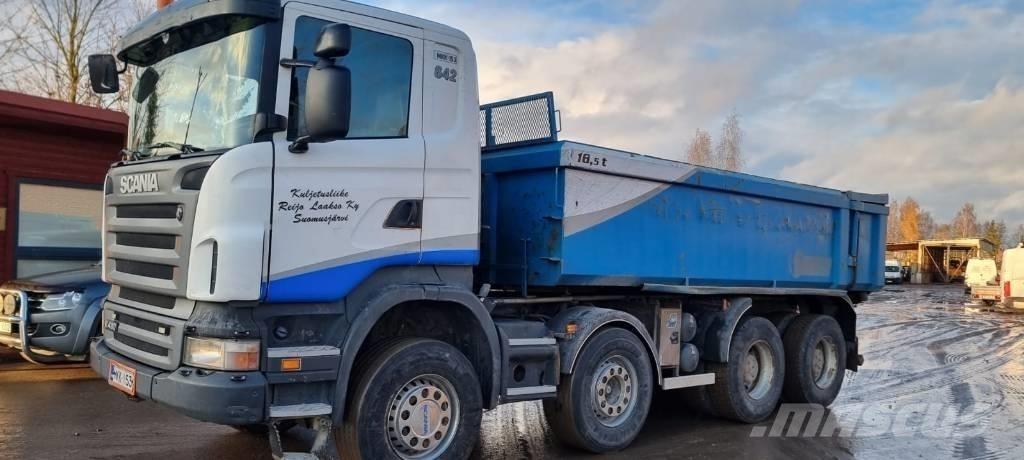 Scania R 480 8x4 Liftdumperbilar