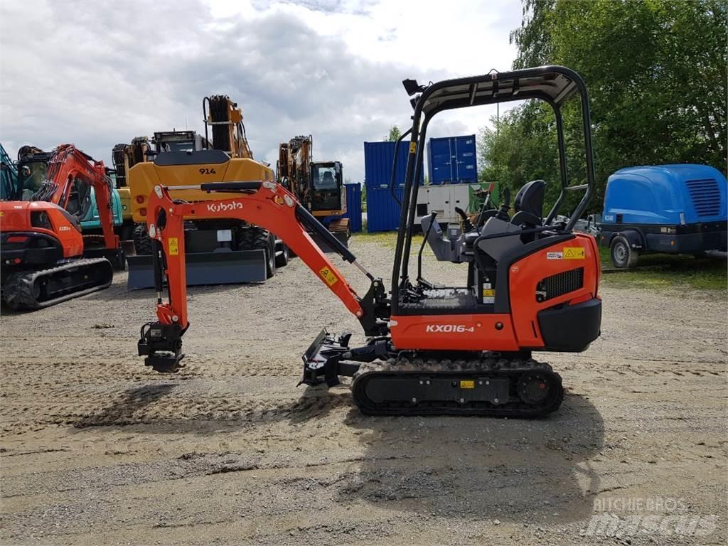 Kubota KX016-4 Minigrävare < 7t