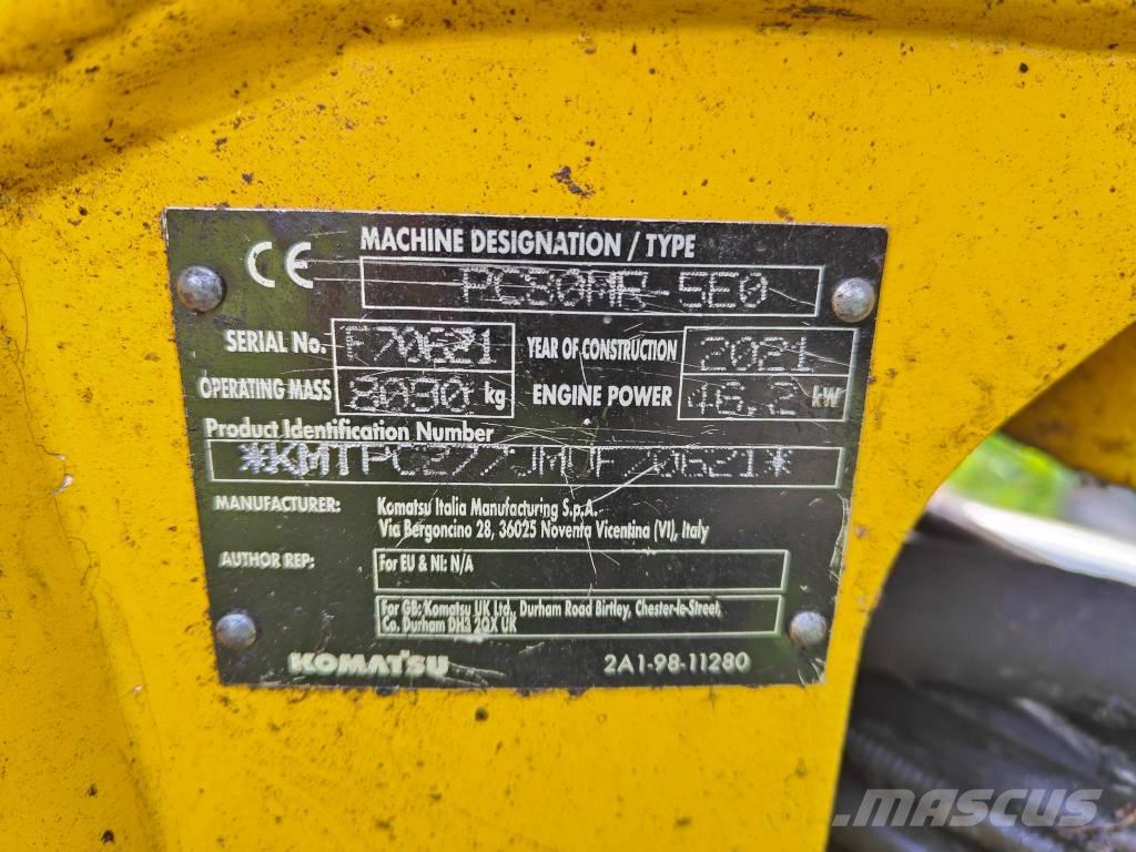 Komatsu PC 80 MR-5 Midigrävmaskiner 7t - 12t