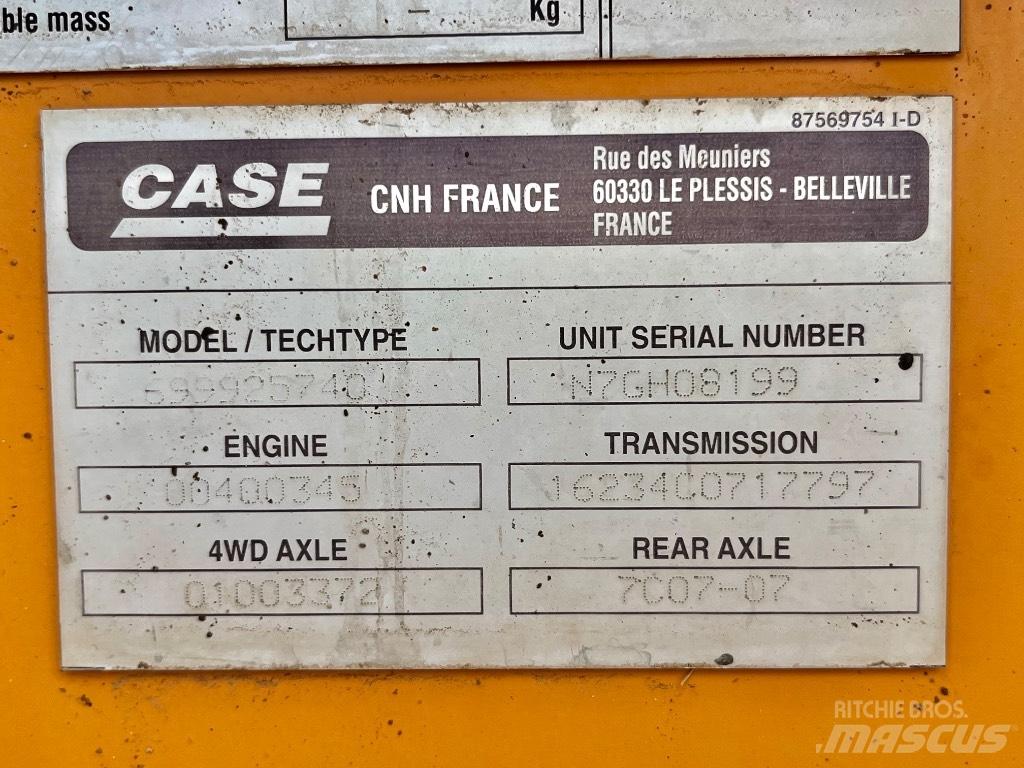 CASE 580 SR Grävlastare