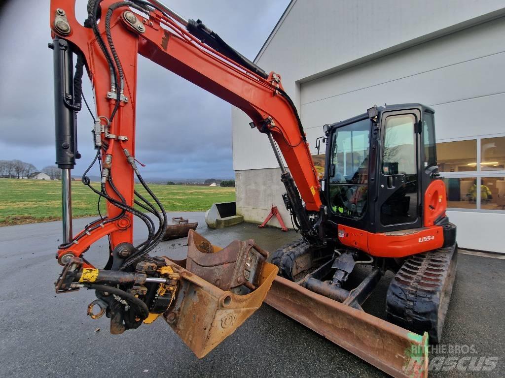 Kubota U 55-4 Minigrävare < 7t