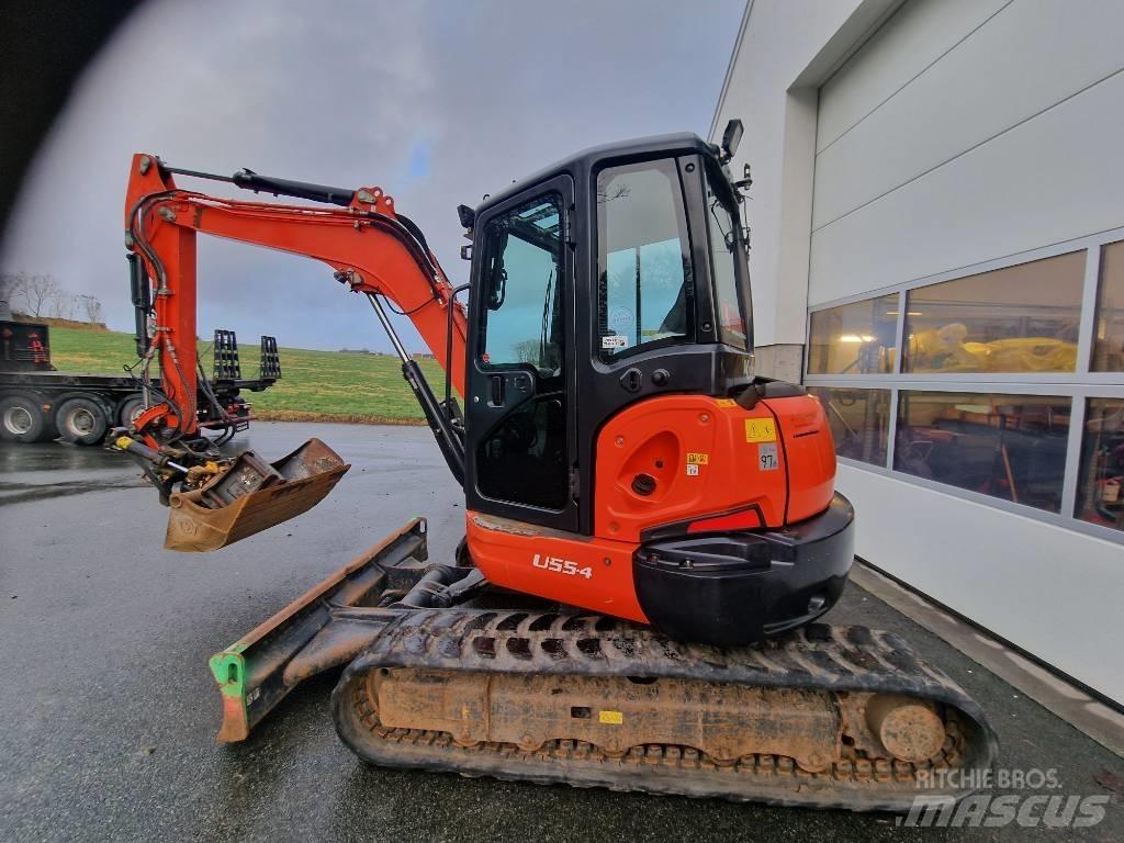 Kubota U 55-4 Minigrävare < 7t