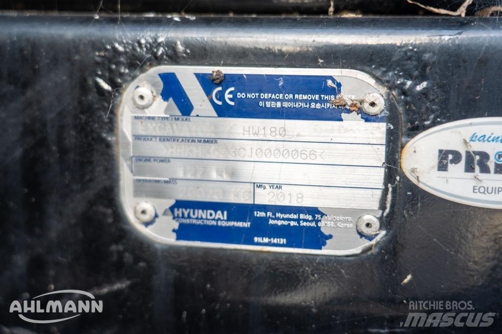 Hyundai HW 180 Hjulgrävare