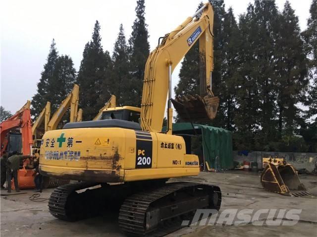 Komatsu pc200-7 Bandgrävare