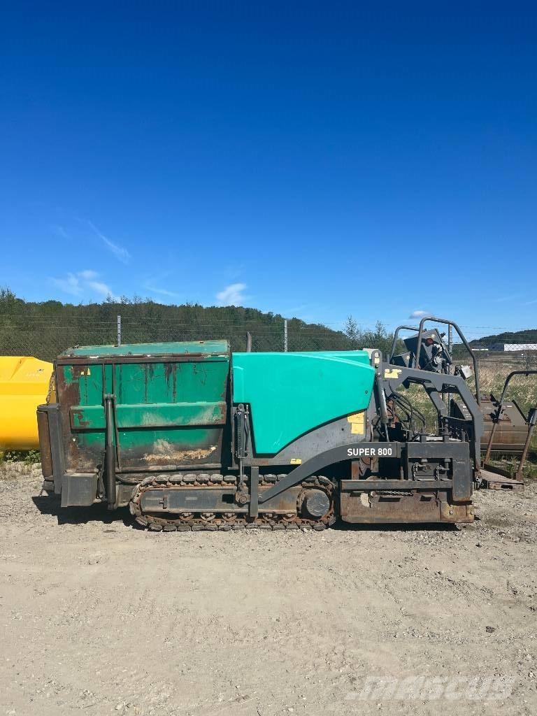 Vögele Super 800 Asfaltsläggningsmaskiner