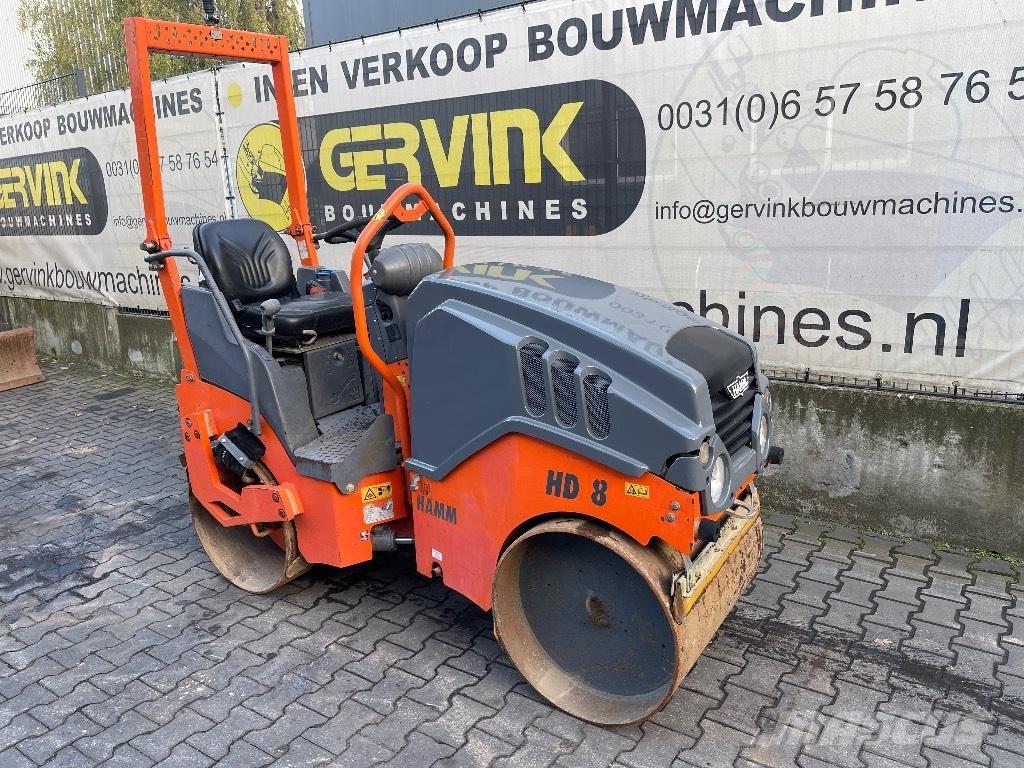 Hamm HD 8 VV Tvåvalsvältar