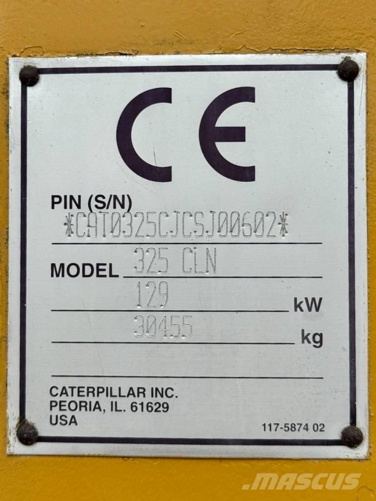 CAT 325CLN LR Grävmaskiner med lång räckvidd