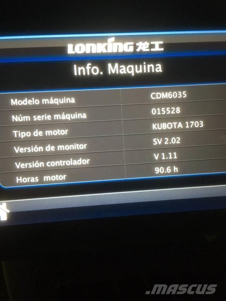 Lonking CDM6035 Minigrävare < 7t