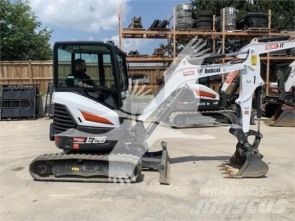 Bobcat E26 Minigrävare < 7t