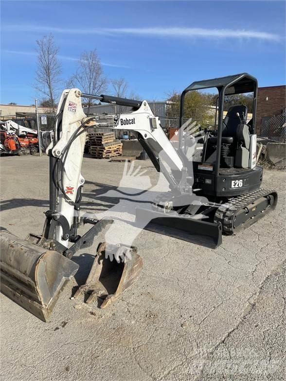 Bobcat E26 Minigrävare < 7t