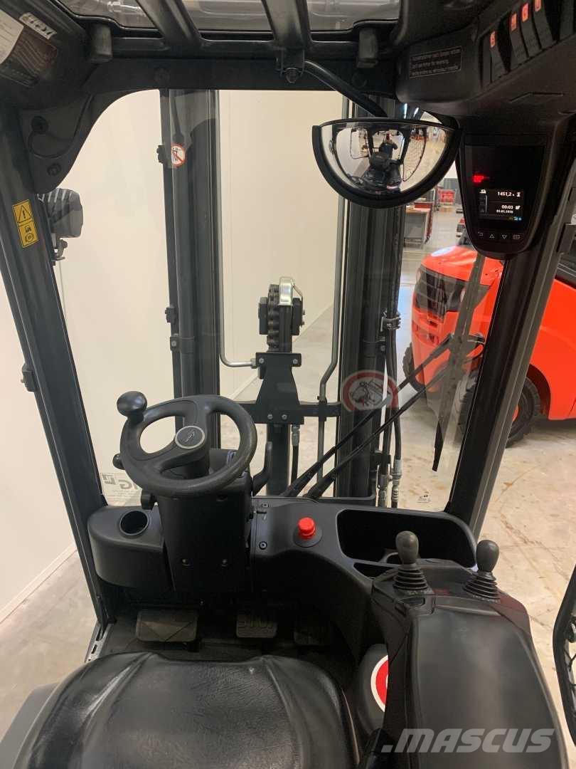 Linde E16P ION Elmotviktstruckar