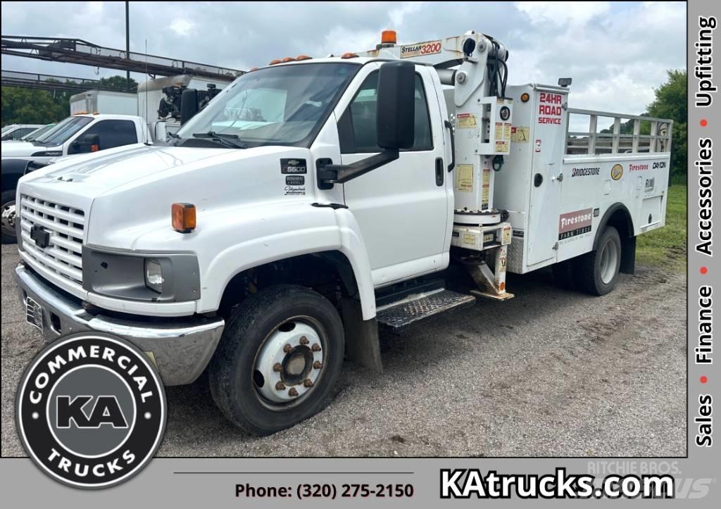 Chevrolet C5500 Bangående Kranar