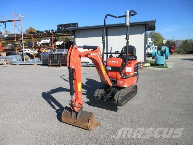 Kubota K 008-5 Minigrävare < 7t
