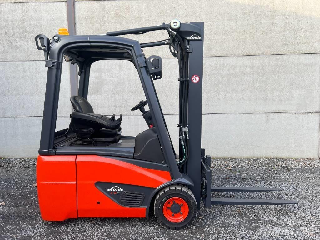 Linde E16-02 EVO Elmotviktstruckar
