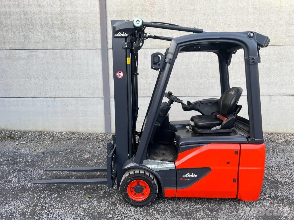 Linde E16-02 EVO Elmotviktstruckar