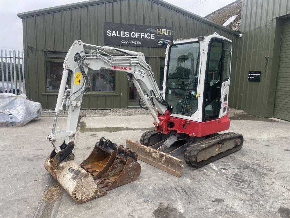 Takeuchi TB 325 R Minigrävare < 7t
