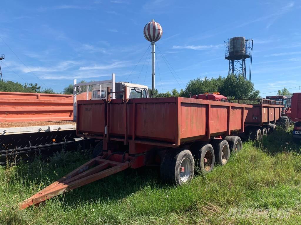 King 4 Axle Skåpsläp