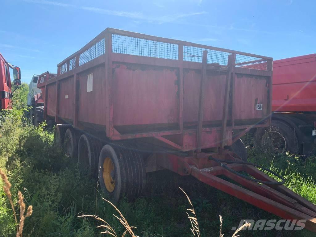 King 4 Axle Skåpsläp