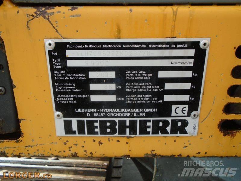 Liebherr R 900 C Bandgrävare