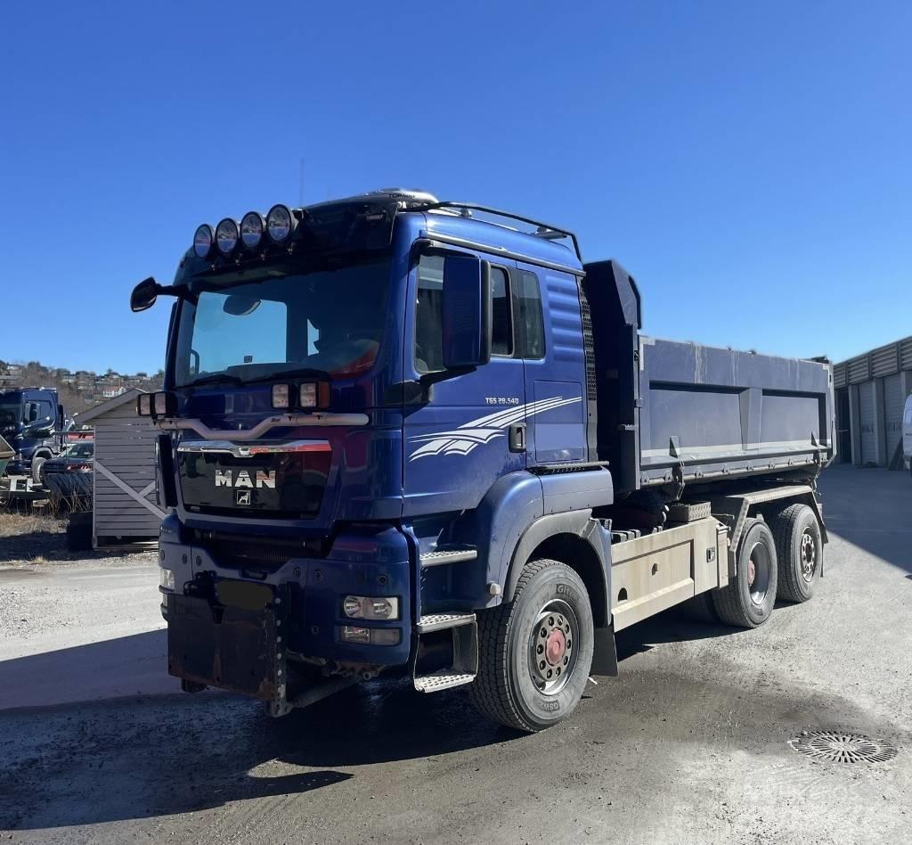 MAN TGS 28.540 6x4 Tippbilar